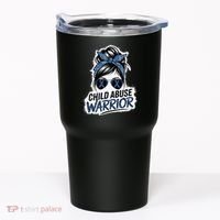 Child Abuse Warrior Child Abuse Prevention Awareness Tumbler thumb 0