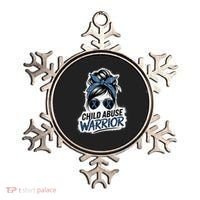 Child Abuse Warrior Child Abuse Prevention Awareness Ornament thumb 0