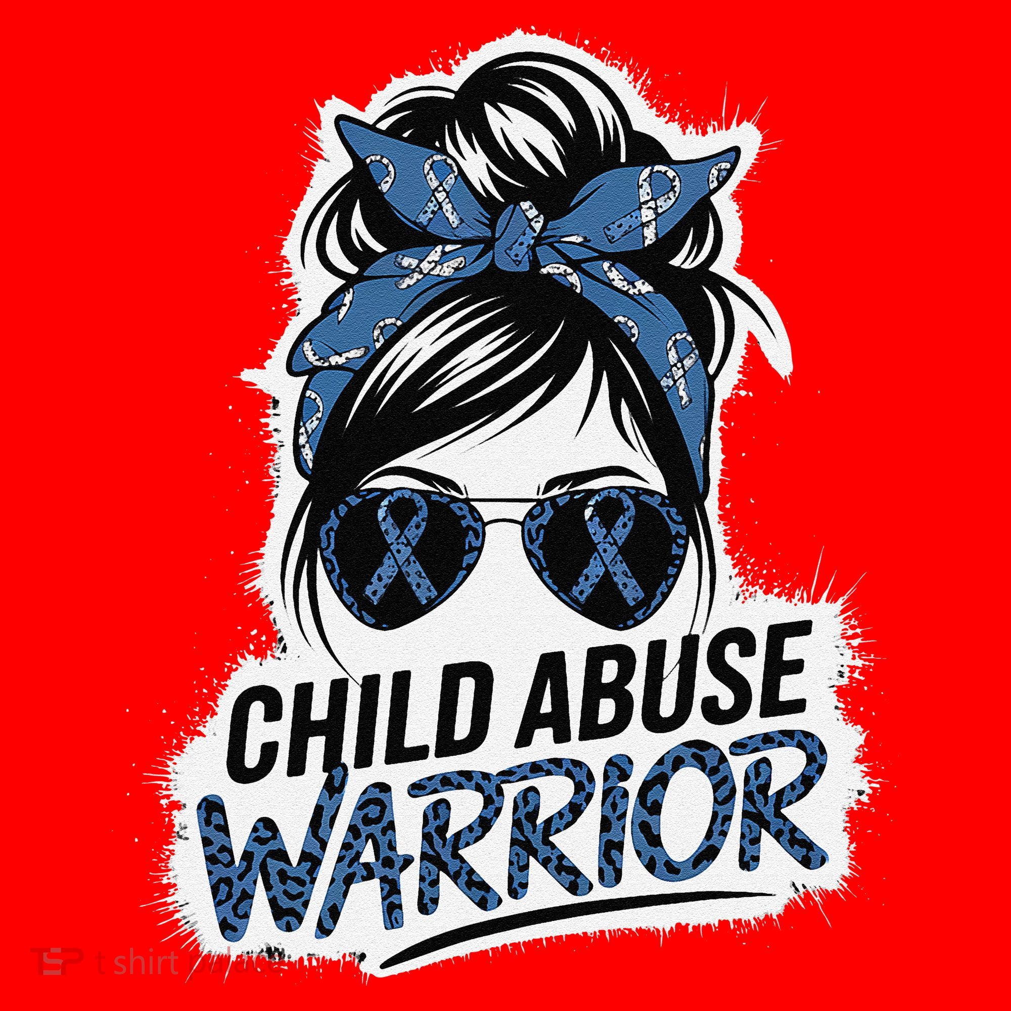Child Abuse Warrior Child Abuse Prevention Awareness Santa Hat
