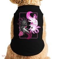 Cute Axolotl Yin Yang Plush Pets Cherry Blossom Doggie Tank thumb 0