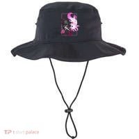 Cute Axolotl Yin Yang Plush Pets Cherry Blossom Bucket Hat thumb 0