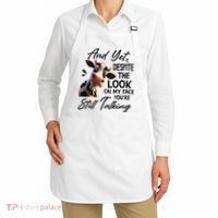 Cow And Yet Despite The Look On My Face Youre Still Talking Apron thumb 2