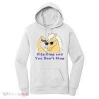 Clip-Clop And You Don't Stop Horse funny Women's Hoodie thumb 0