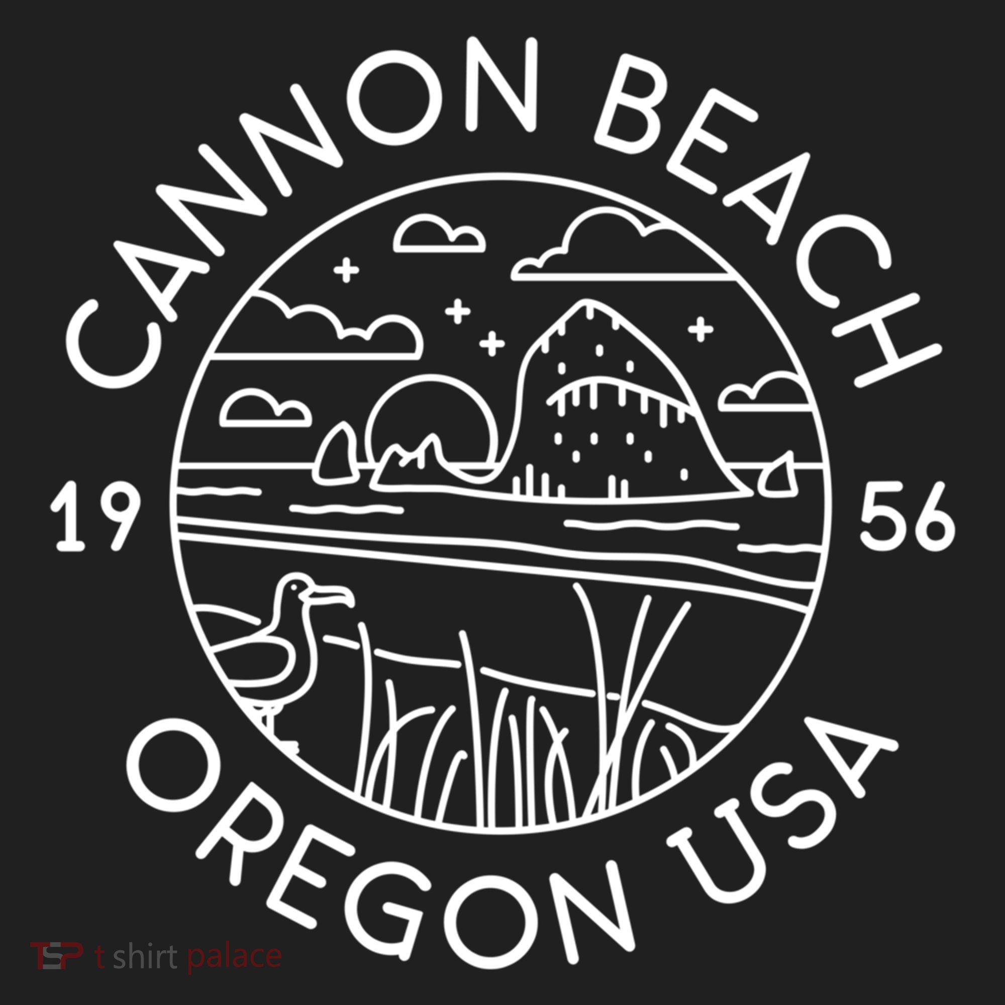 Cannon Beach 1956 Oregon Clatsop Gift Women's Sweatshirt