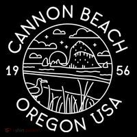 Cannon Beach 1956 Oregon Clatsop Gift Women's Hoodie thumb 2