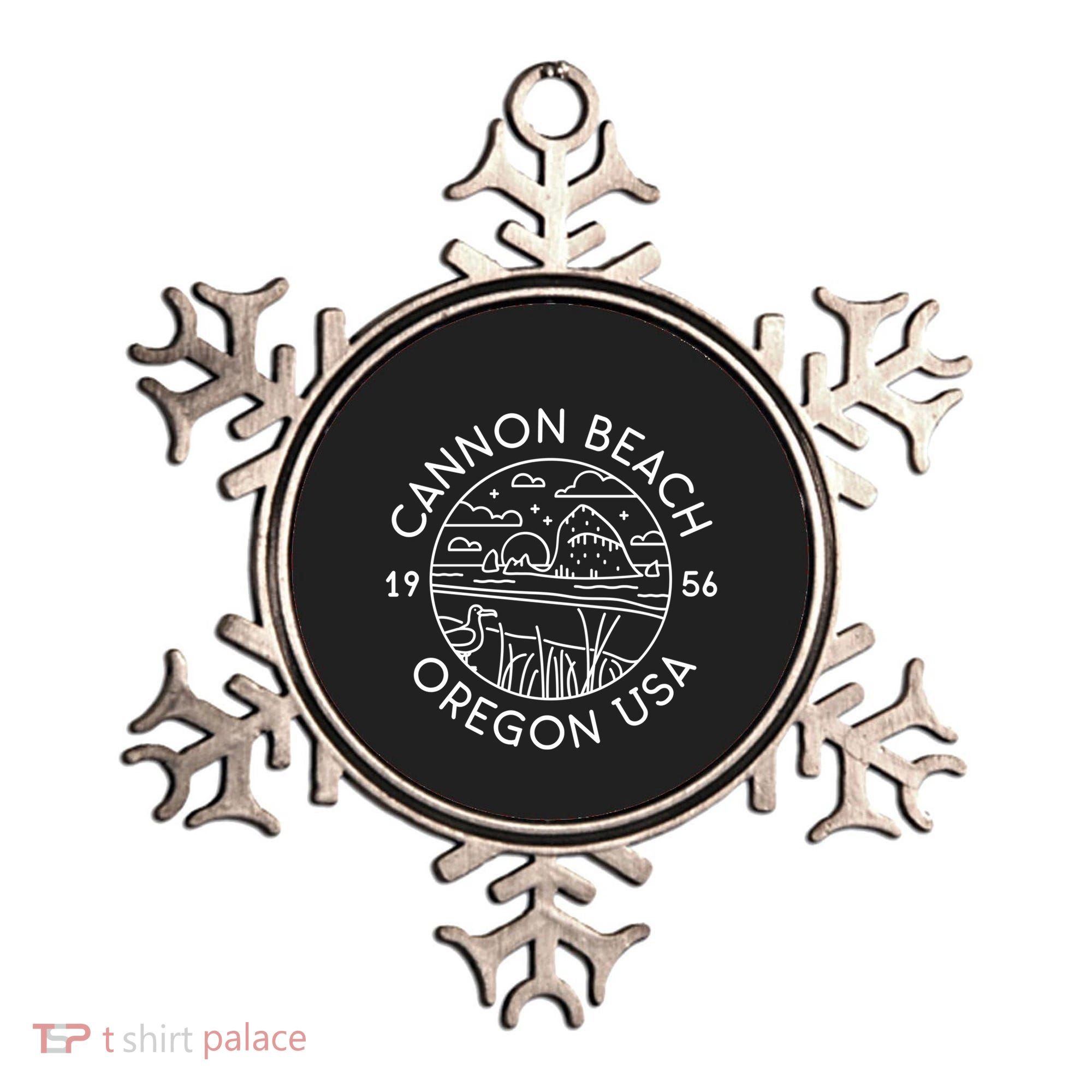 Cannon Beach 1956 Oregon Clatsop Gift Ornament