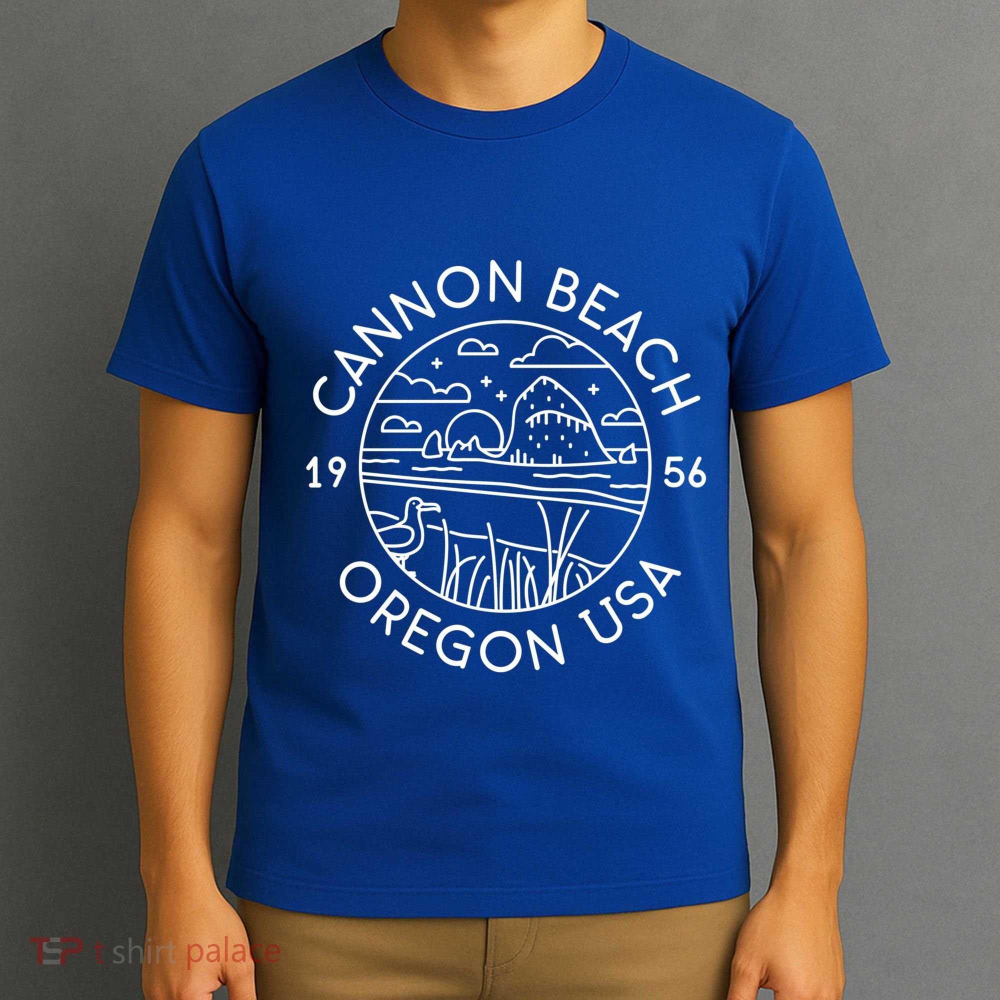 Cannon Beach 1956 Oregon Clatsop Gift T-Shirt
