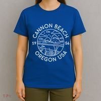 Cannon Beach 1956 Oregon Clatsop Gift T-Shirt thumb 4