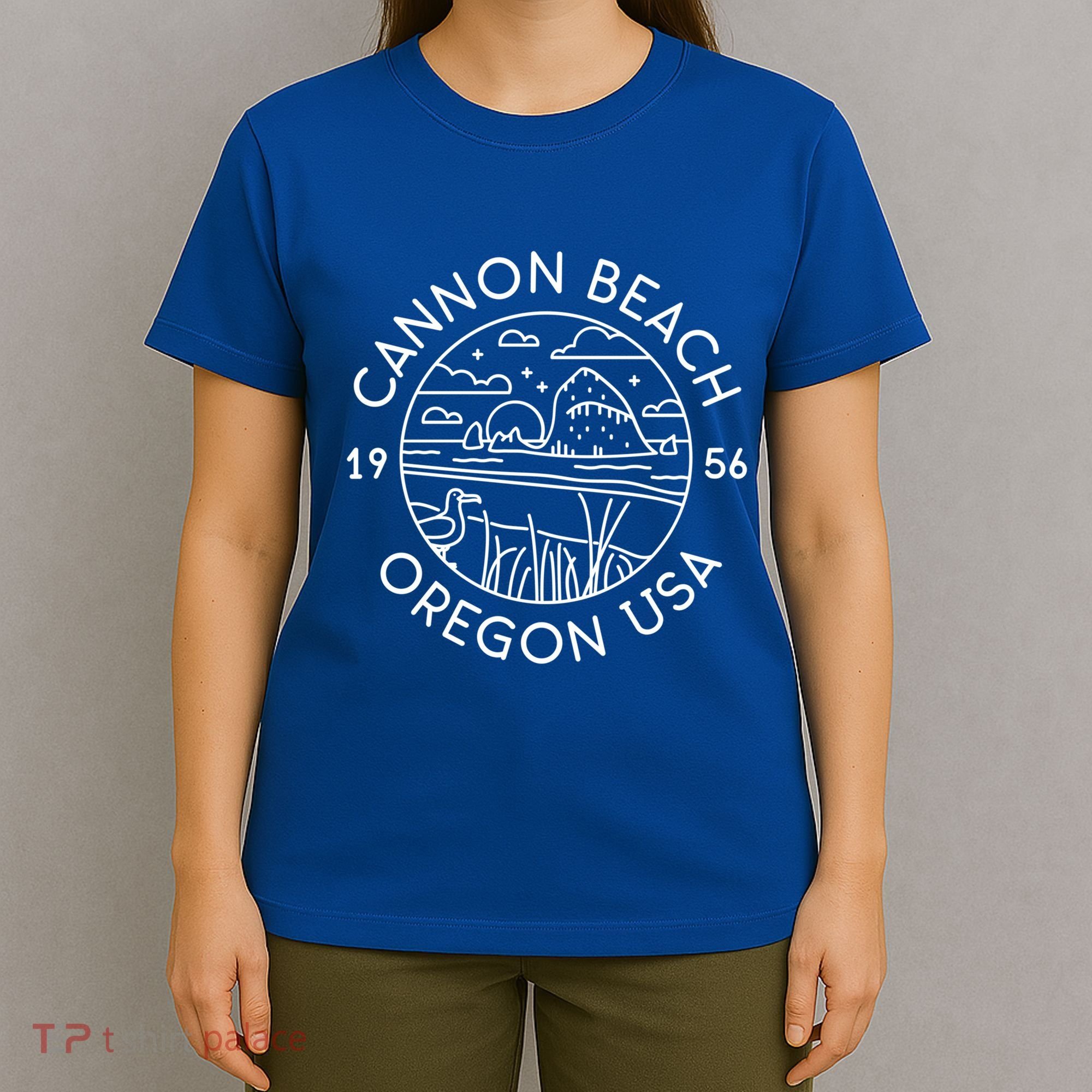 Cannon Beach 1956 Oregon Clatsop Gift T-Shirt