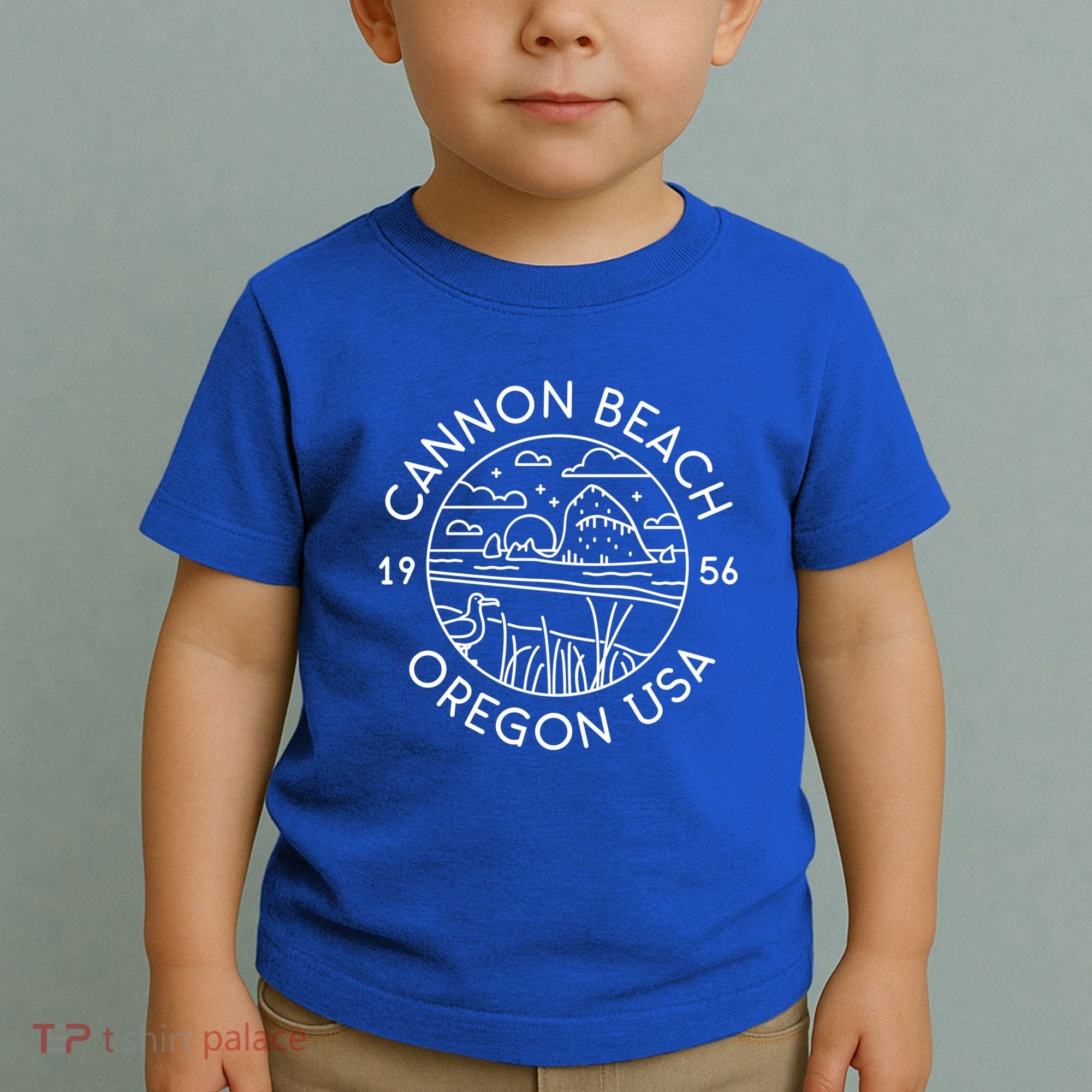 Cannon Beach 1956 Oregon Clatsop Gift Toddler T-Shirt