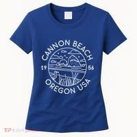 Cannon Beach 1956 Oregon Clatsop Gift Women's T-Shirt thumb 0