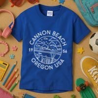 Cannon Beach 1956 Oregon Clatsop Gift Kids T-Shirt thumb 3