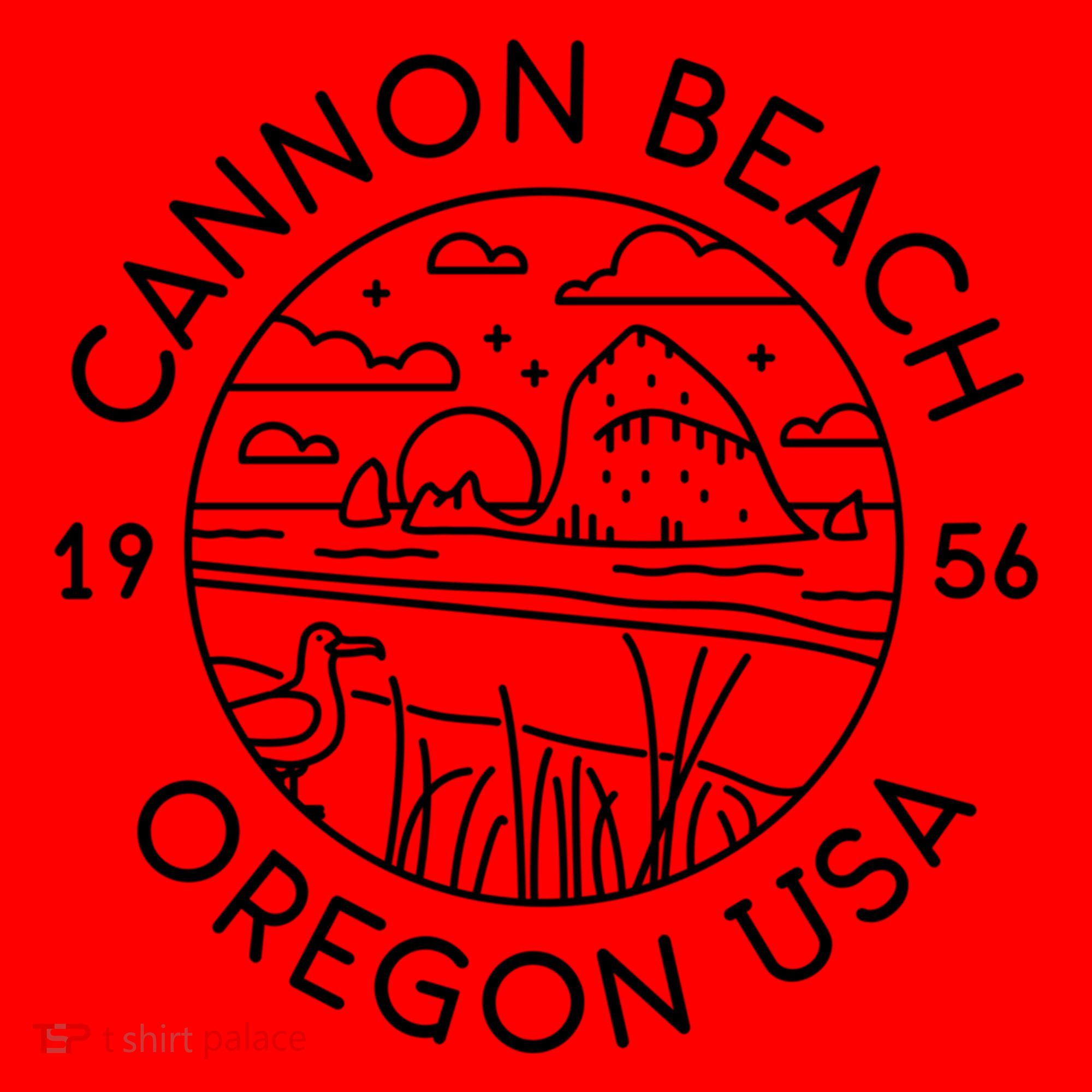 Cannon Beach 1956 Oregon Clatsop Gift Santa Hat