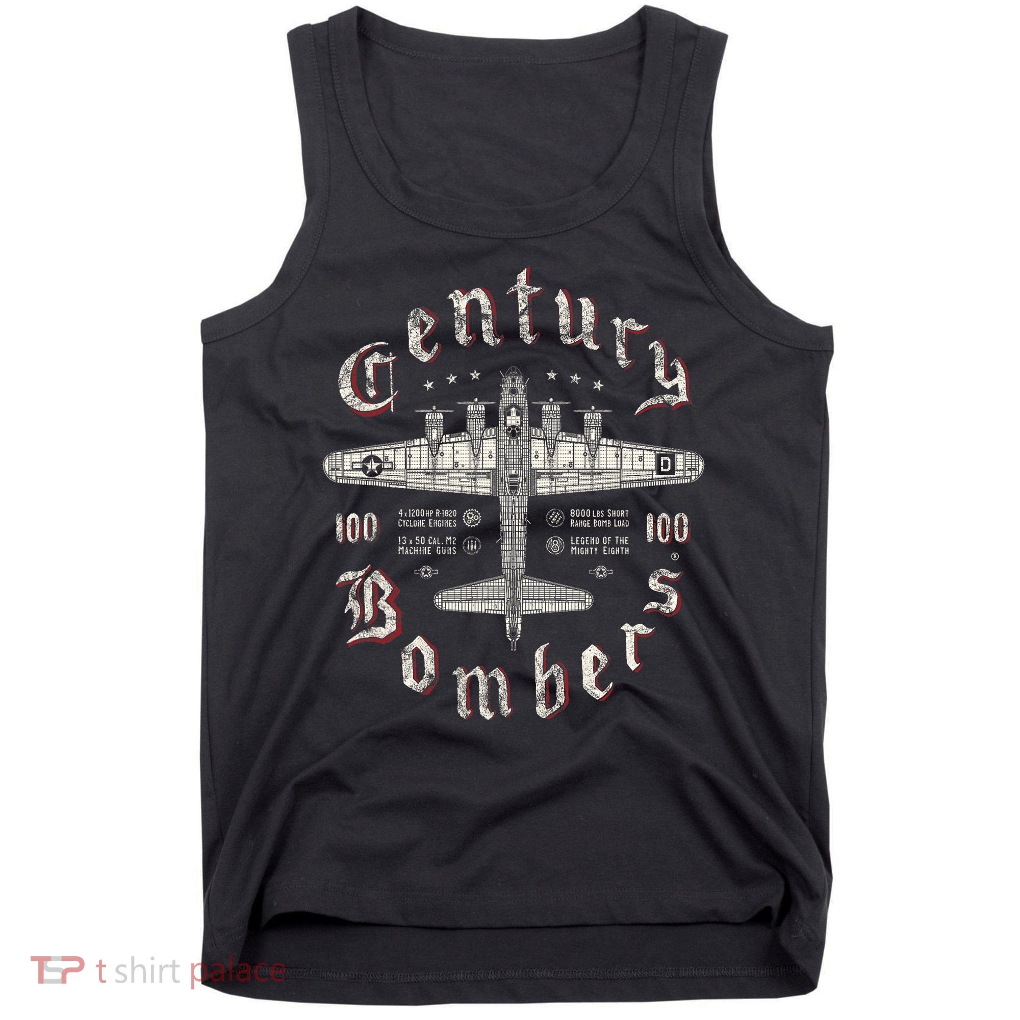 Century Bombers 100th Bomb Group B 17 Tank Top