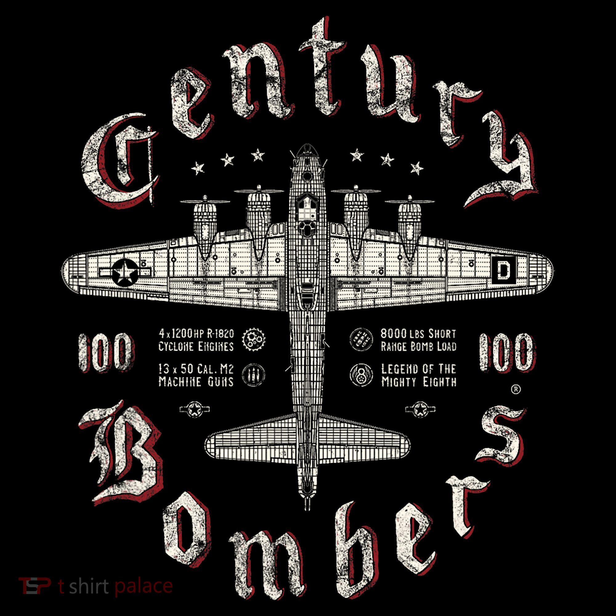 Century Bombers 100th Bomb Group B 17 Tank Top