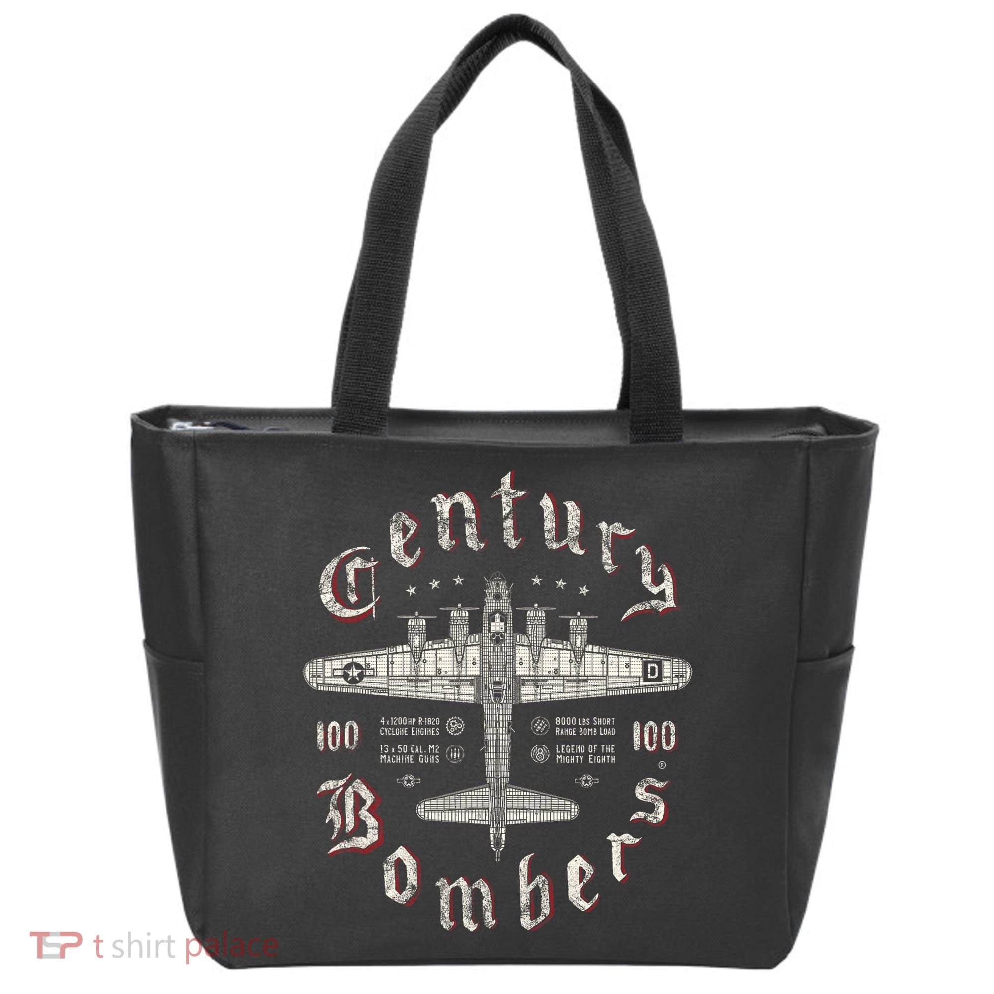 Century Bombers 100th Bomb Group B 17 Tote Bag