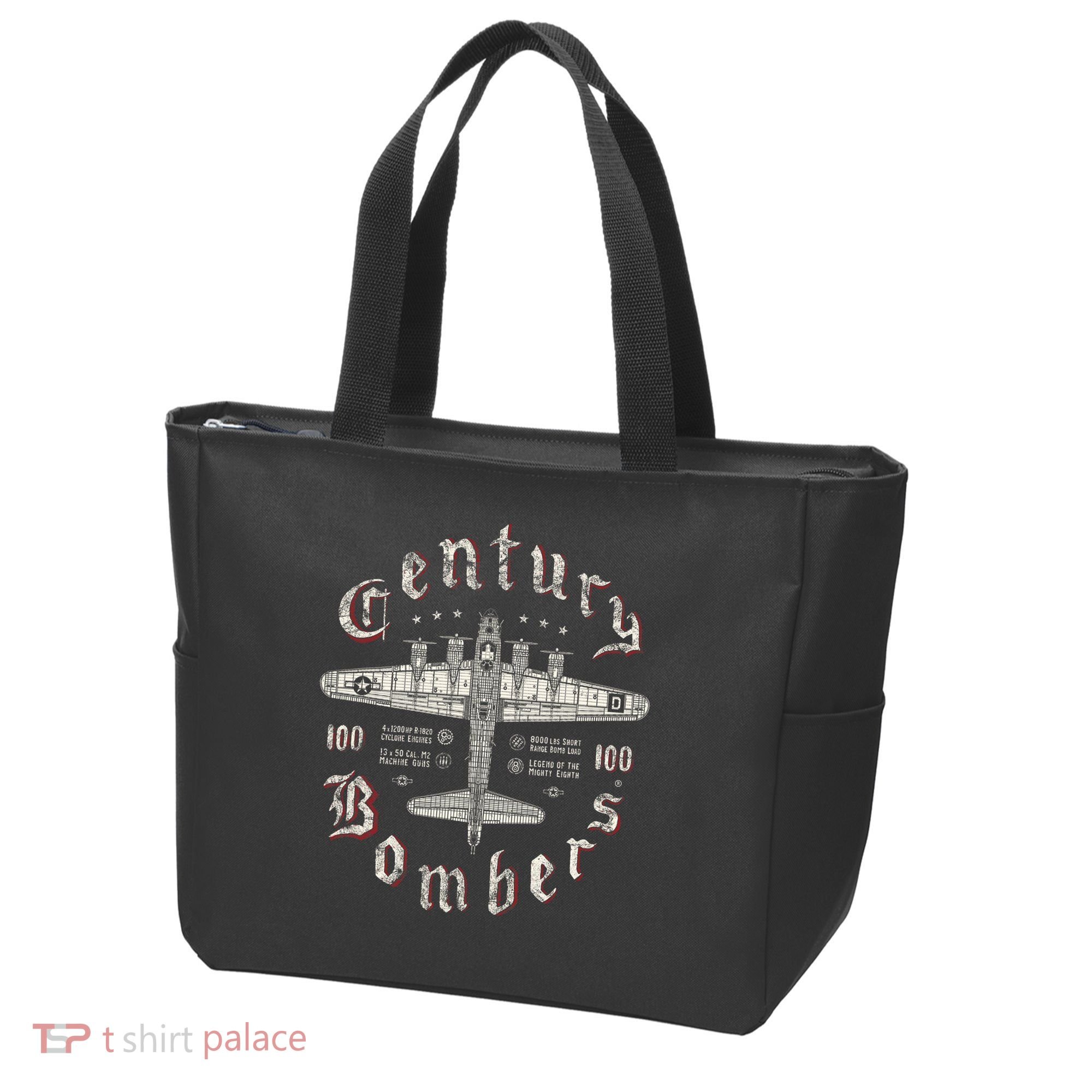 Century Bombers 100th Bomb Group B 17 Tote Bag