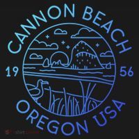 Cannon Beach 1956 Oregon Clatsop Gift Bucket Hat thumb 4