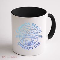 Cannon Beach 1956 Oregon Clatsop Gift Coffee Mug thumb 1