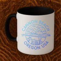 Cannon Beach 1956 Oregon Clatsop Gift Coffee Mug thumb 2