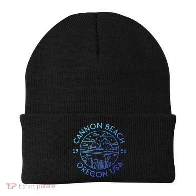 Cannon Beach 1956 Oregon Clatsop Gift Beanie