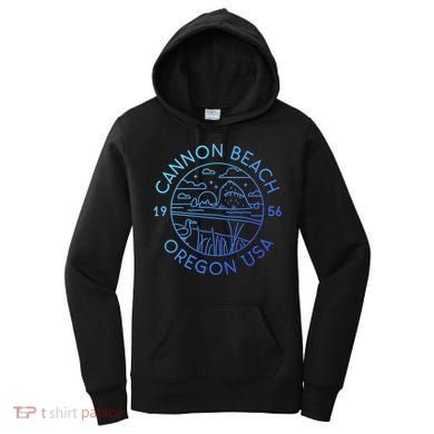 Cannon Beach 1956 Oregon Clatsop Gift Women's Hoodie