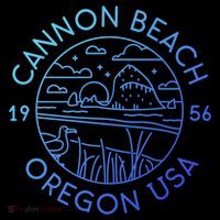 Cannon Beach 1956 Oregon Clatsop Gift Women's Hoodie thumb 2