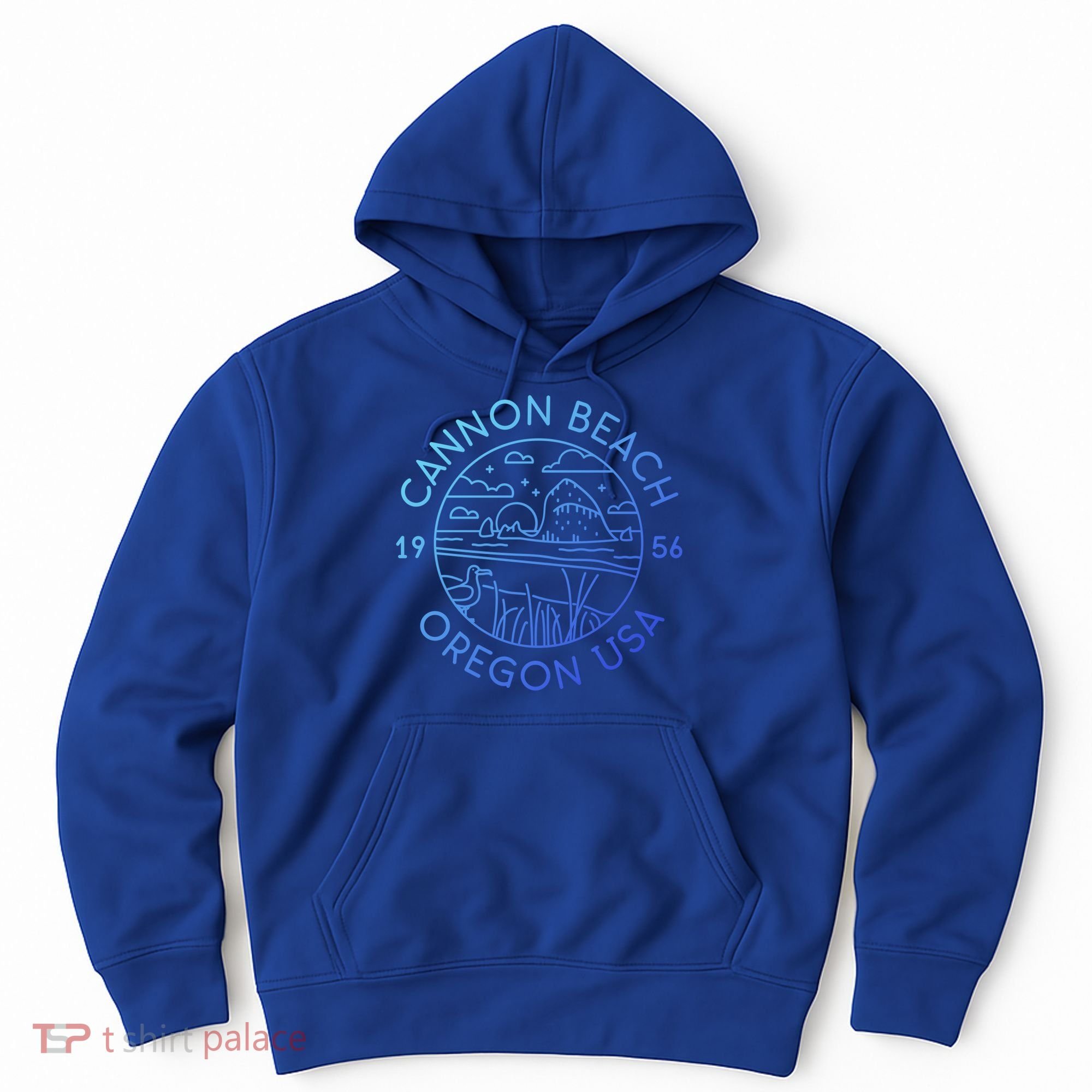 Cannon Beach 1956 Oregon Clatsop Gift Hoodie