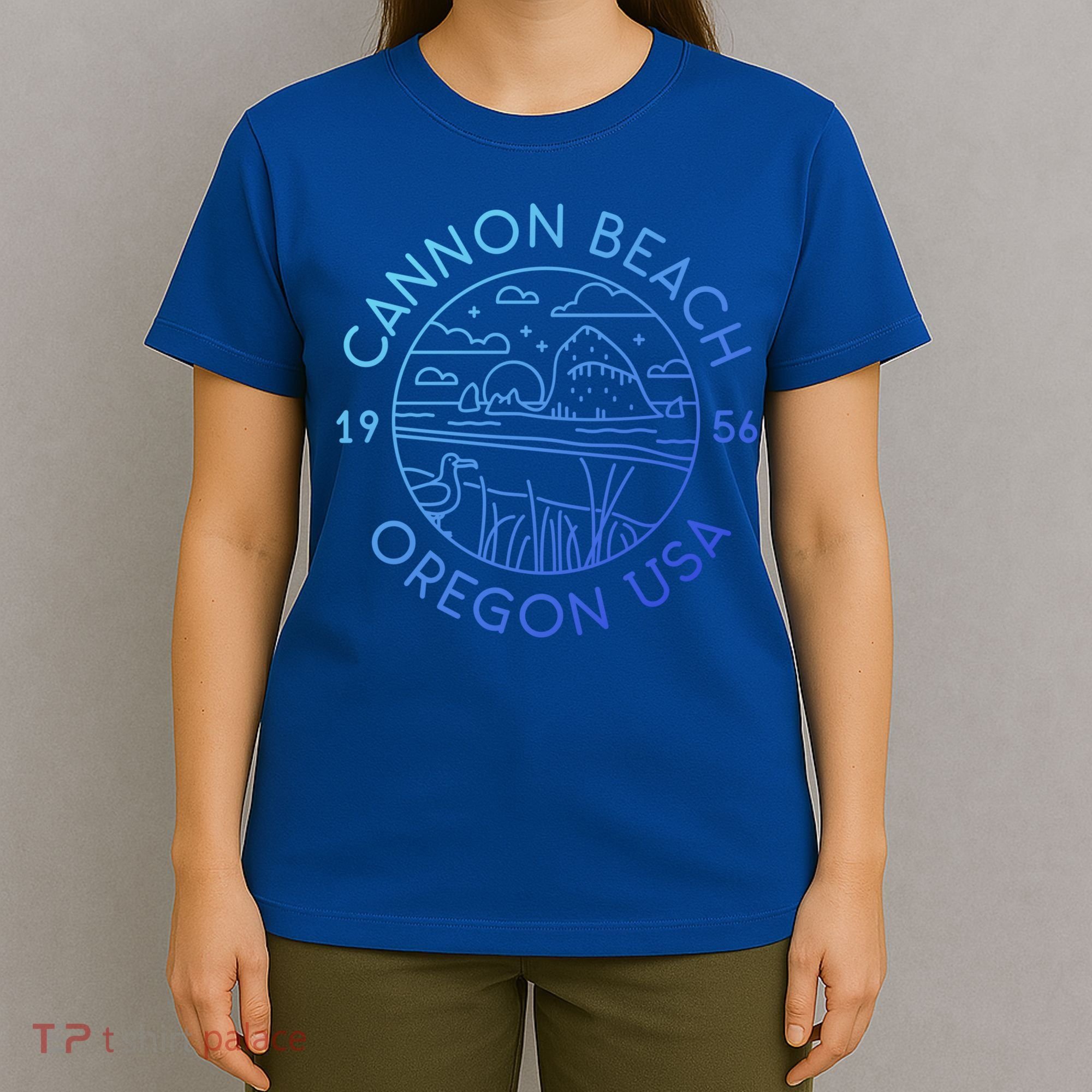 Cannon Beach 1956 Oregon Clatsop Gift T-Shirt