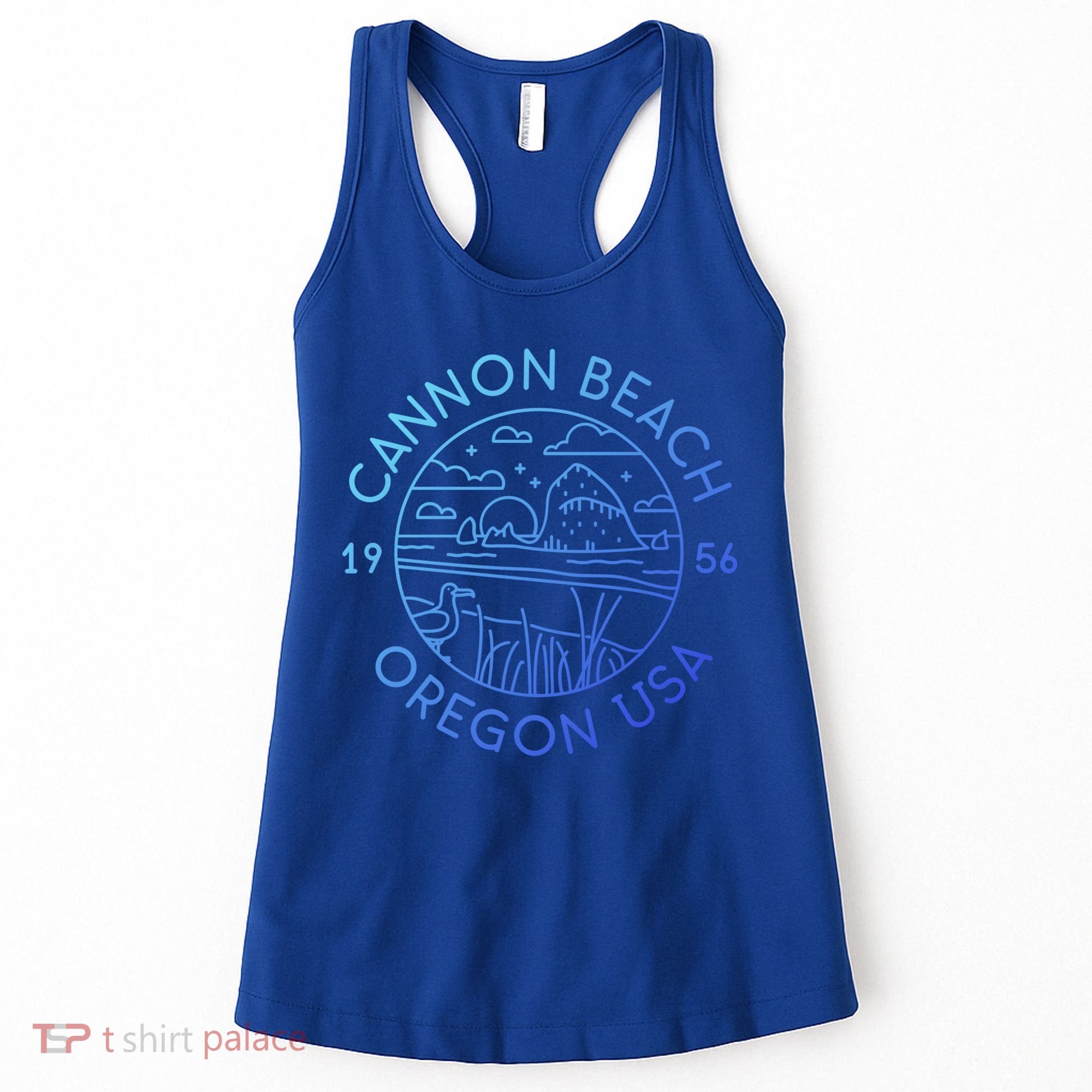 Cannon Beach 1956 Oregon Clatsop Gift Women's Tank Top