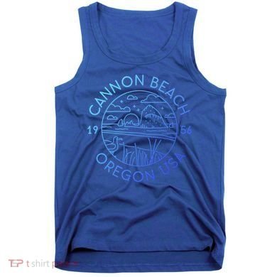 Cannon Beach 1956 Oregon Clatsop Gift Tank Top