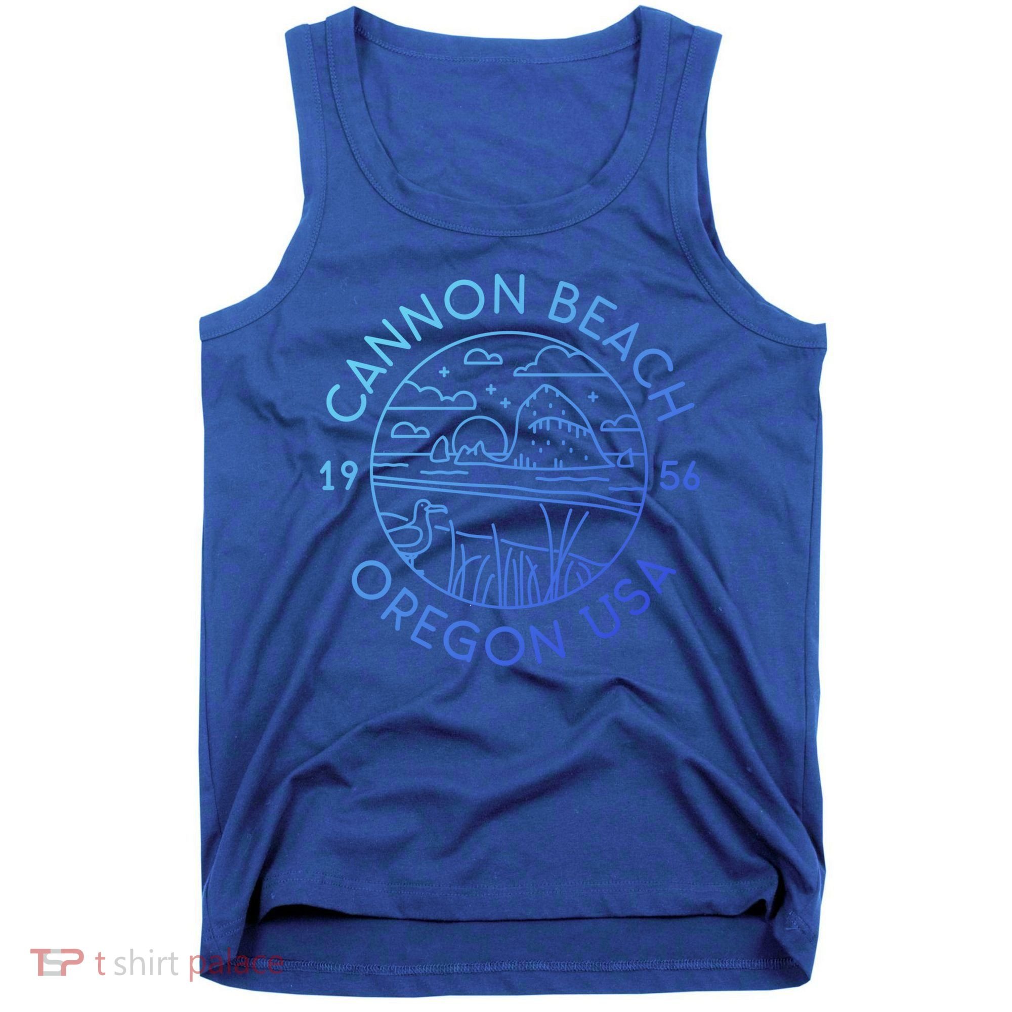 Cannon Beach 1956 Oregon Clatsop Gift Tank Top