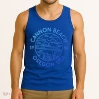 Cannon Beach 1956 Oregon Clatsop Gift Tank Top thumb 3