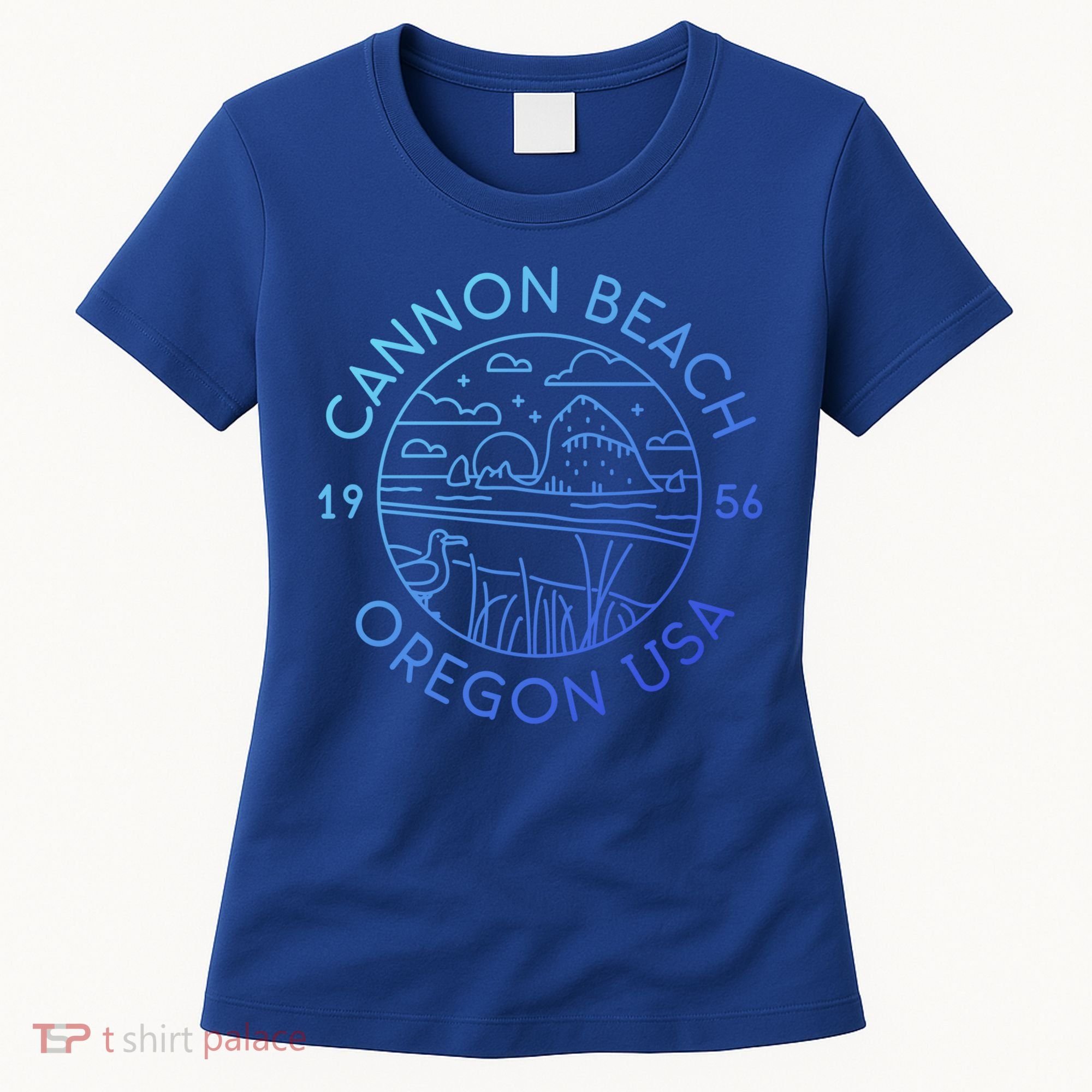 Cannon Beach 1956 Oregon Clatsop Gift Women's T-Shirt
