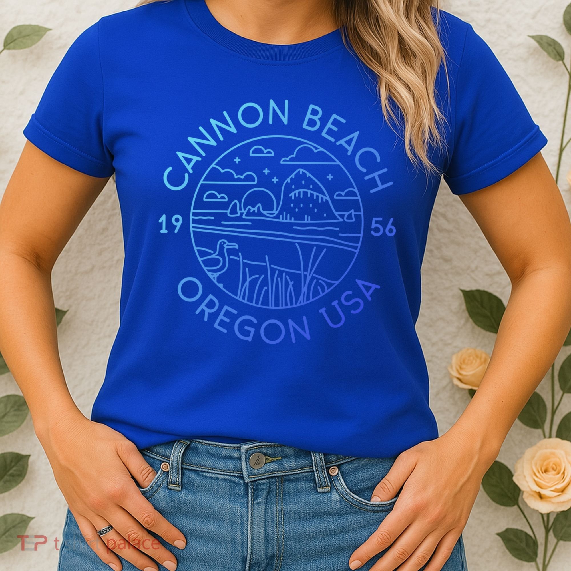Cannon Beach 1956 Oregon Clatsop Gift Women's T-Shirt