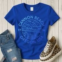 Cannon Beach 1956 Oregon Clatsop Gift Women's T-Shirt thumb 3