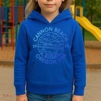 Cannon Beach 1956 Oregon Clatsop Gift Kids Hoodie thumb 3