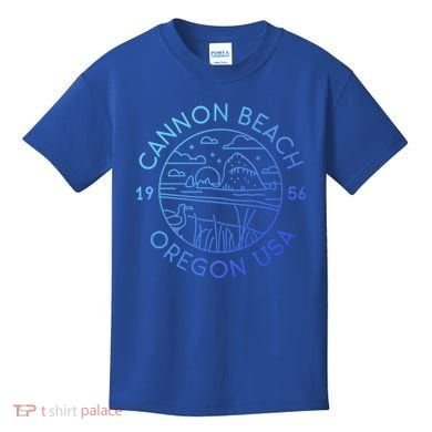 Cannon Beach 1956 Oregon Clatsop Gift Kids T-Shirt