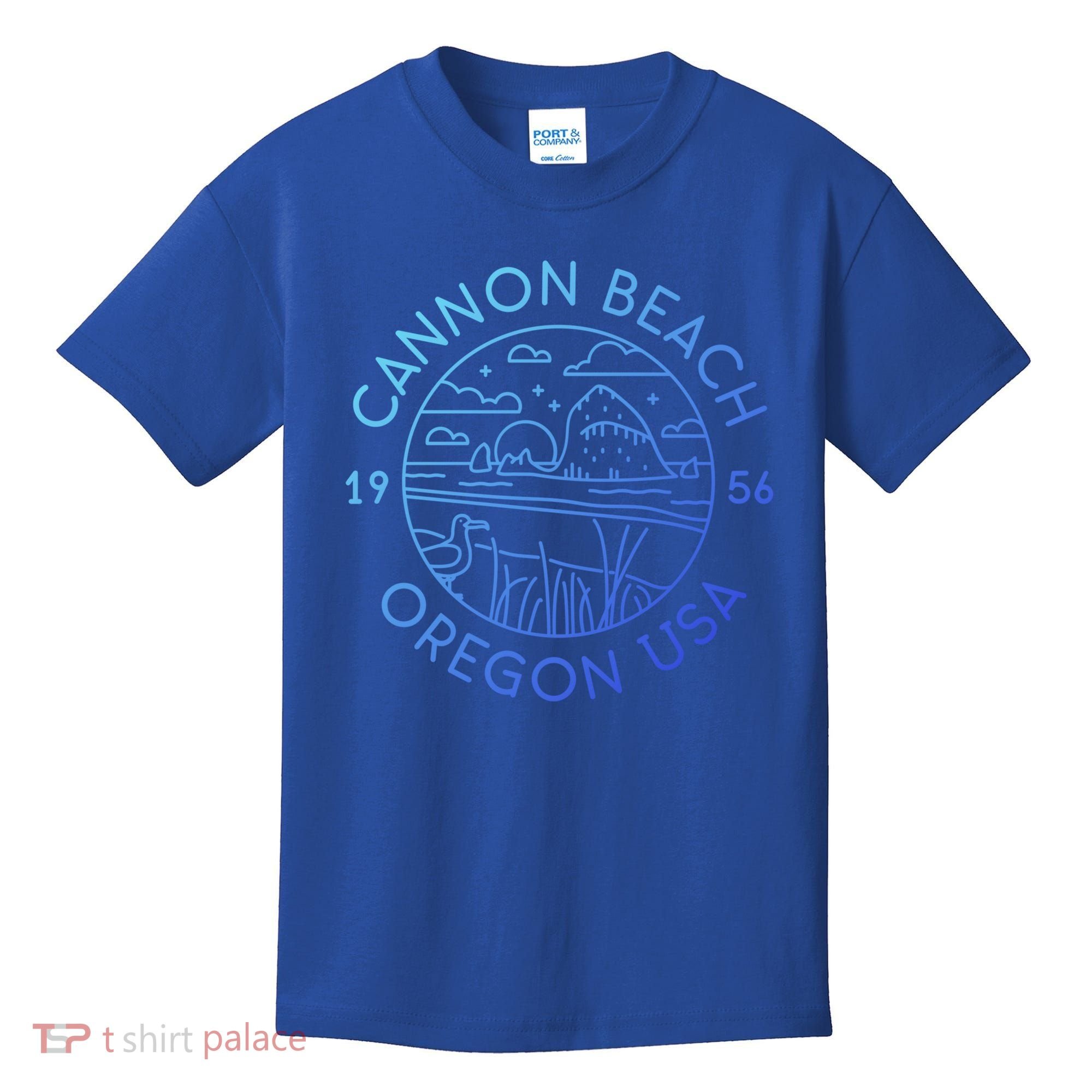 Cannon Beach 1956 Oregon Clatsop Gift Kids T-Shirt