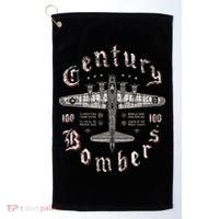 Century Bombers 100th Bomb Group B 17 Golf Towel thumb 0