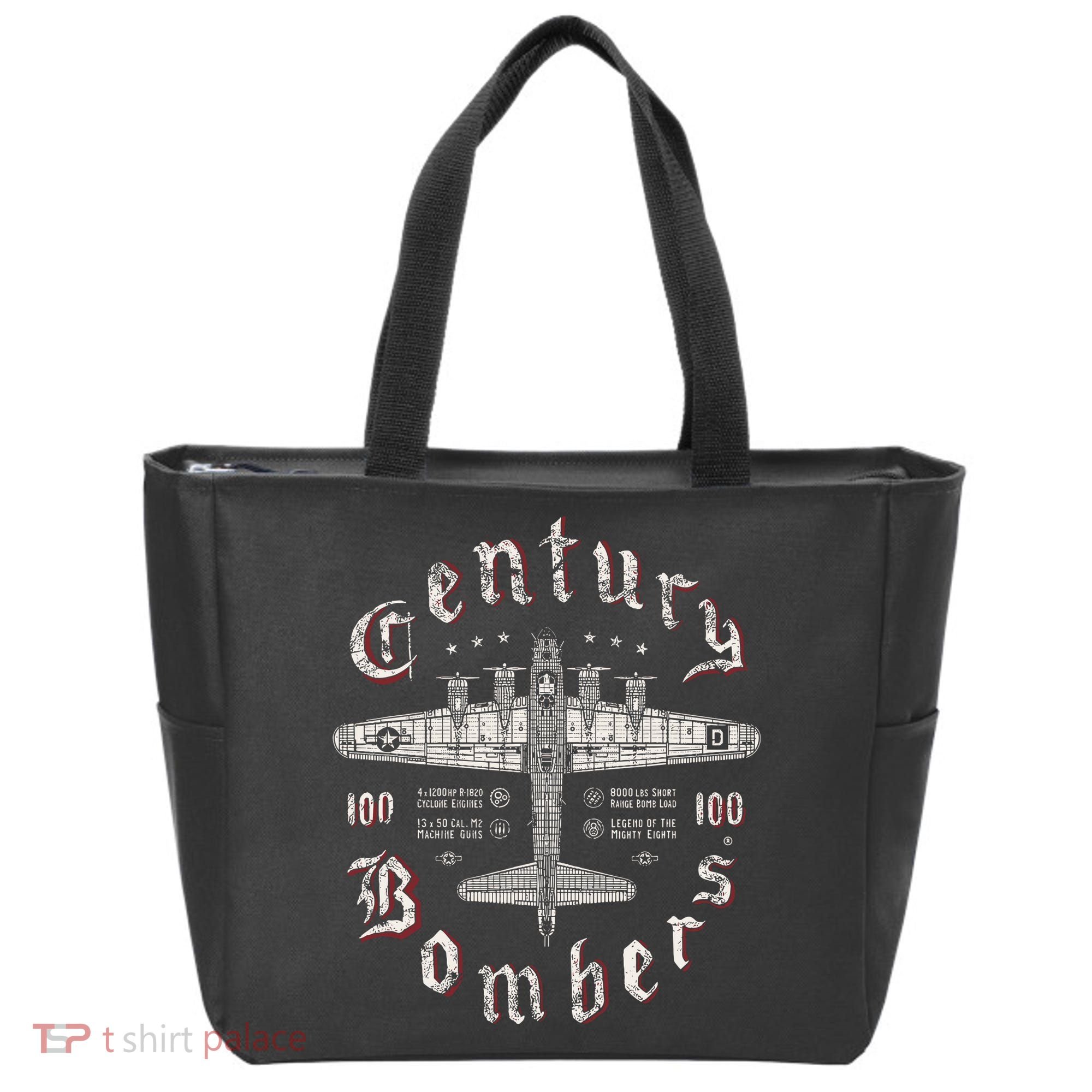Century Bombers 100th Bomb Group B 17 Tote Bag