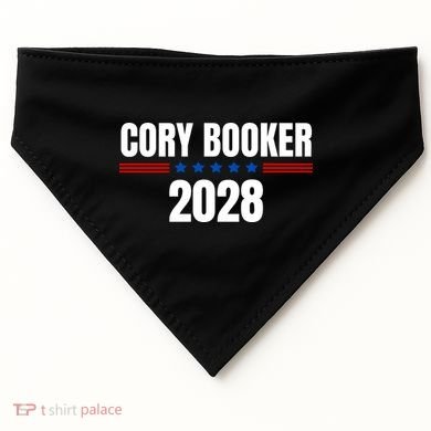 Cory Booker 2028 USA-Made Doggie Bandana
