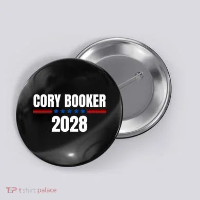 Cory Booker 2028 Button