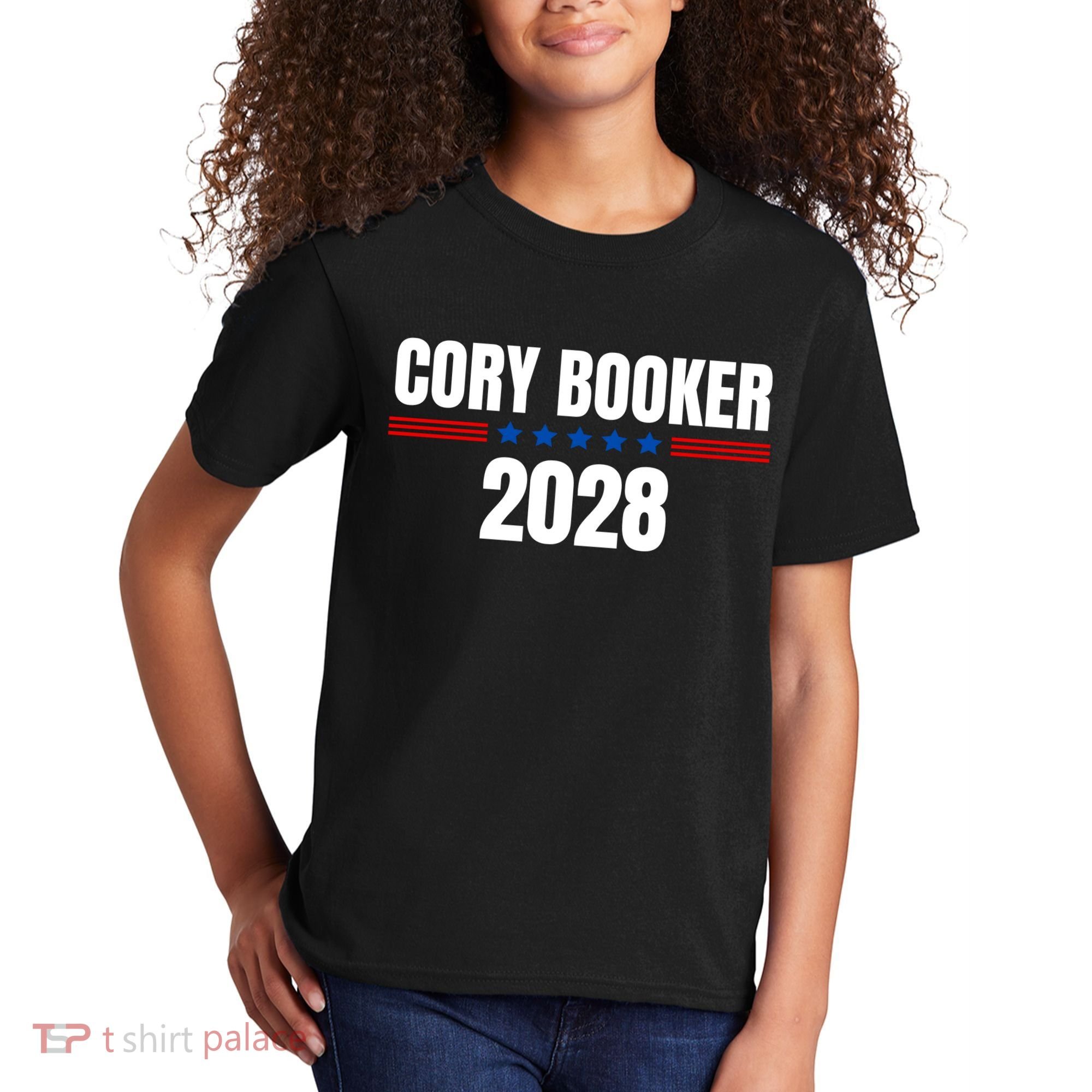 Cory Booker 2028 Kids T-Shirt