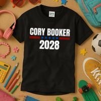 Cory Booker 2028 Kids T-Shirt thumb 3