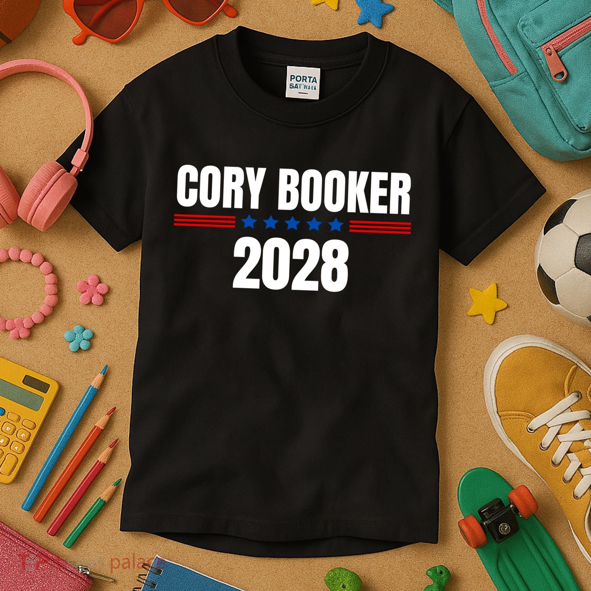 Cory Booker 2028 Kids T-Shirt