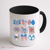 Coquette Bow 4th Of July Radiology Department X-Ray Rad Coffee Mug thumb 1