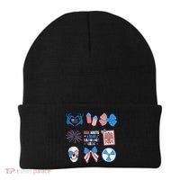Coquette Bow 4th Of July Radiology Department X-Ray Rad Beanie thumb 0