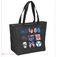 Coquette Bow 4th Of July Radiology Department X-Ray Rad Tote Bag thumb 2