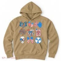 Coquette Bow 4th Of July Radiology Department X-Ray Rad Hoodie thumb 0
